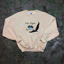 Load image into Gallery viewer, Embroidered eagle Crewneck