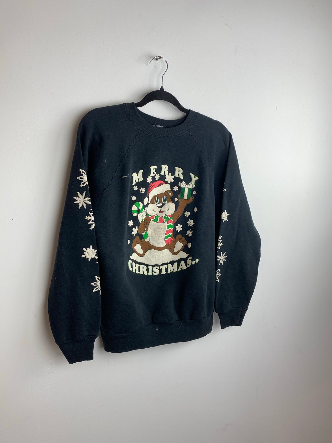 Front and back Christmas / New Years crewneck