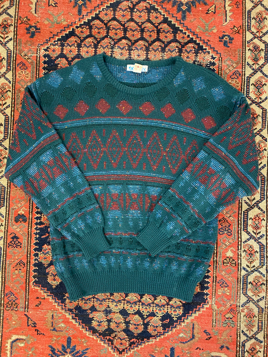 90s Knit Sweater - L