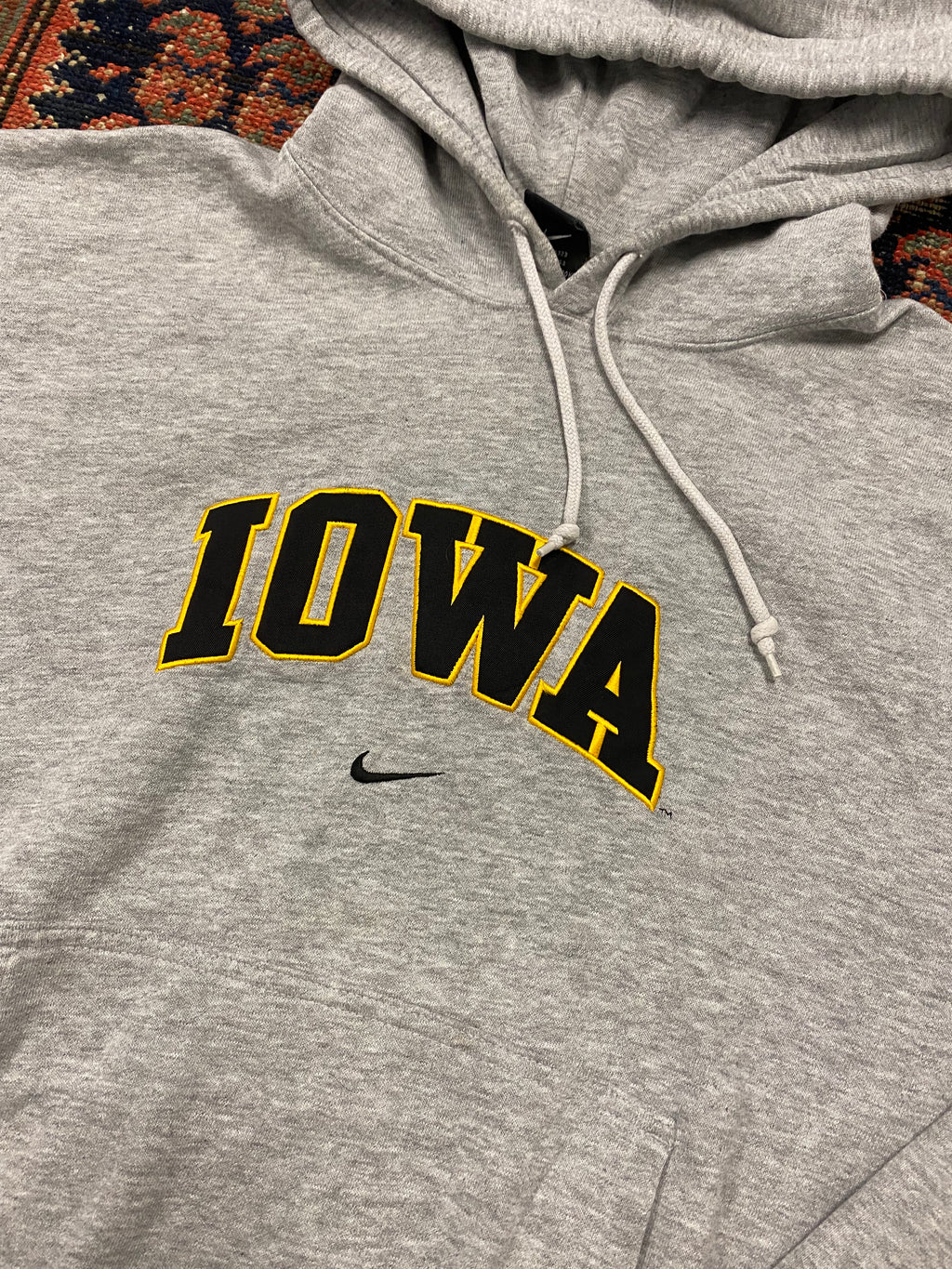 Vintage Iowa Nike Hoodie - L