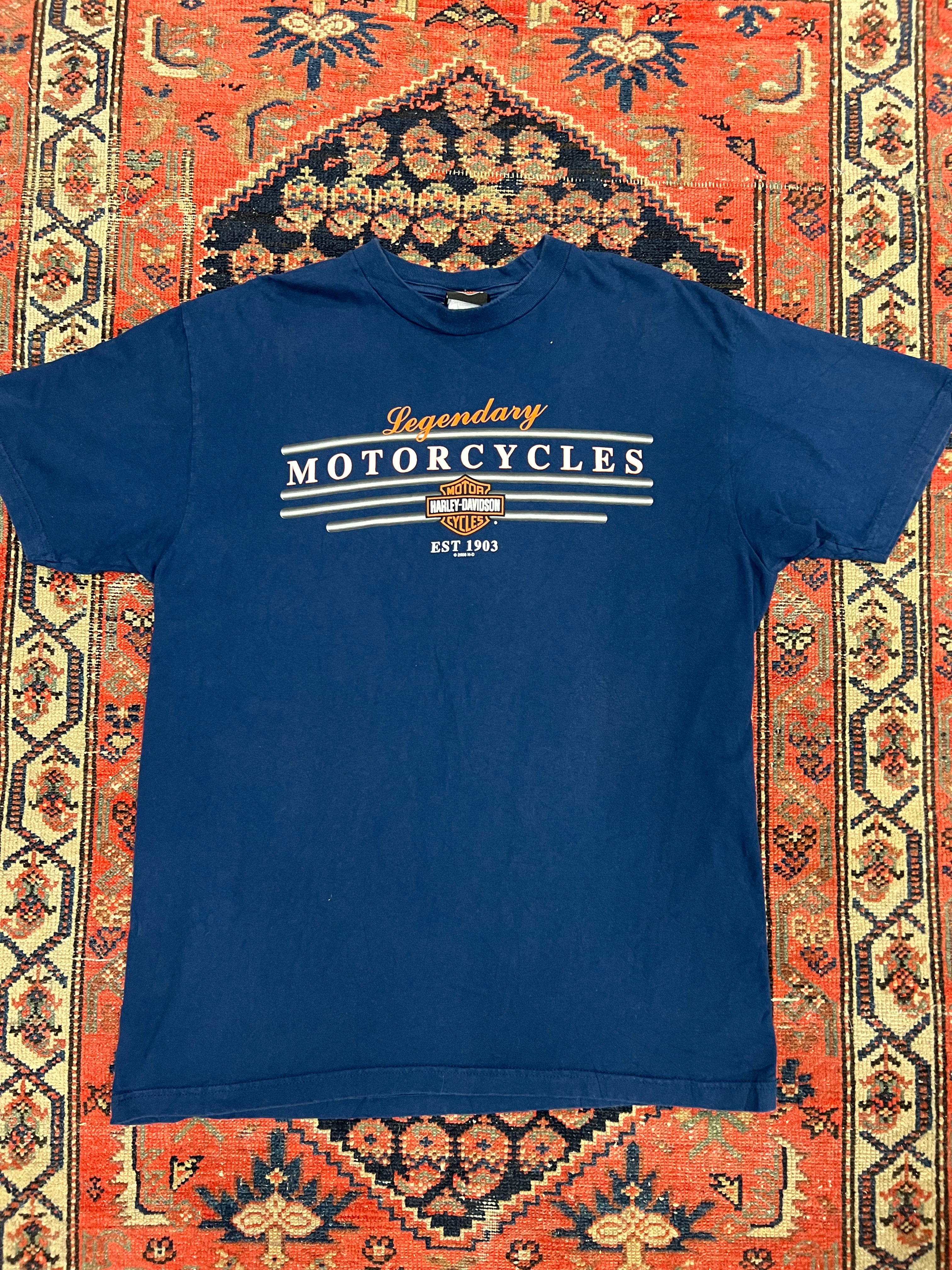 VINTAGE HARLEY DAVIDSON T SHIRT - XL