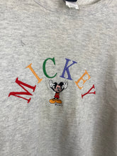 Load image into Gallery viewer, Vintage Embroidered Mickey Mouse crewneck