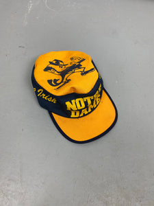 Vintage Notre Dame Bucket style cap