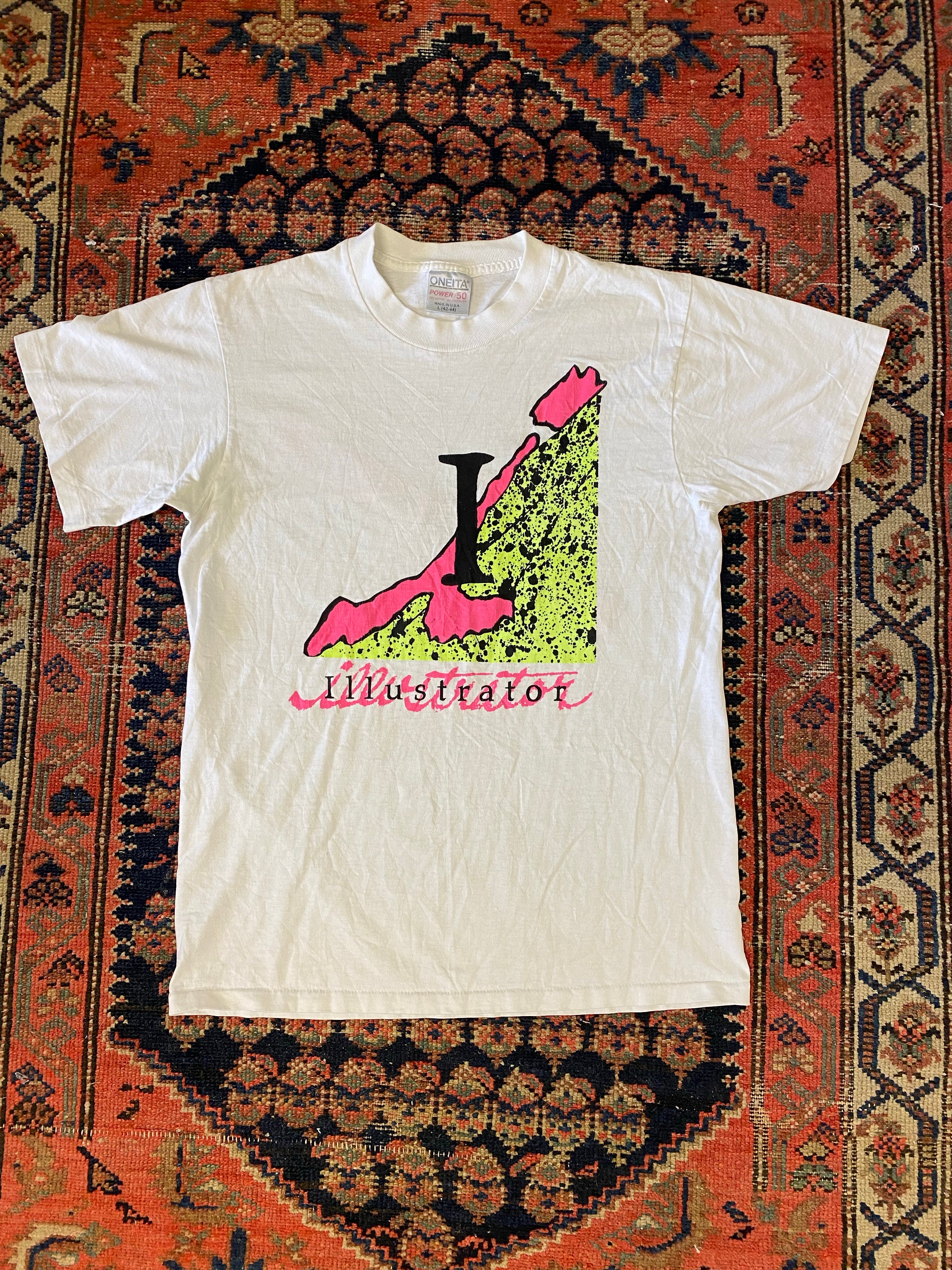 Vintage Illustration Graphic T Shirt - S/M