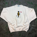 Embroidered Mr peanuts Crewneck