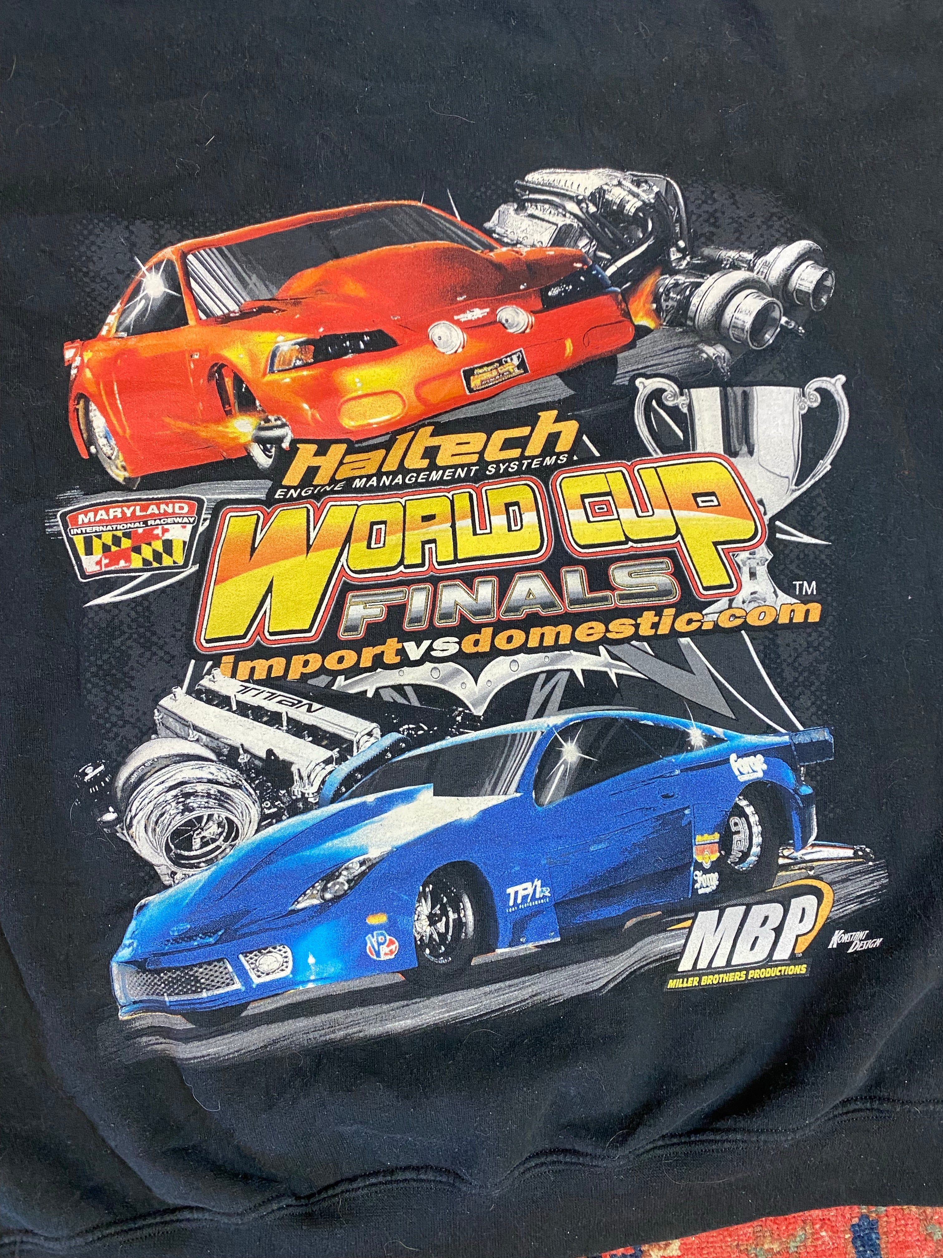 Vintage World Cup Racing Hoodie - L