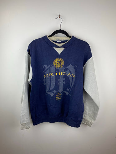 Two tone Michigan State crewneck