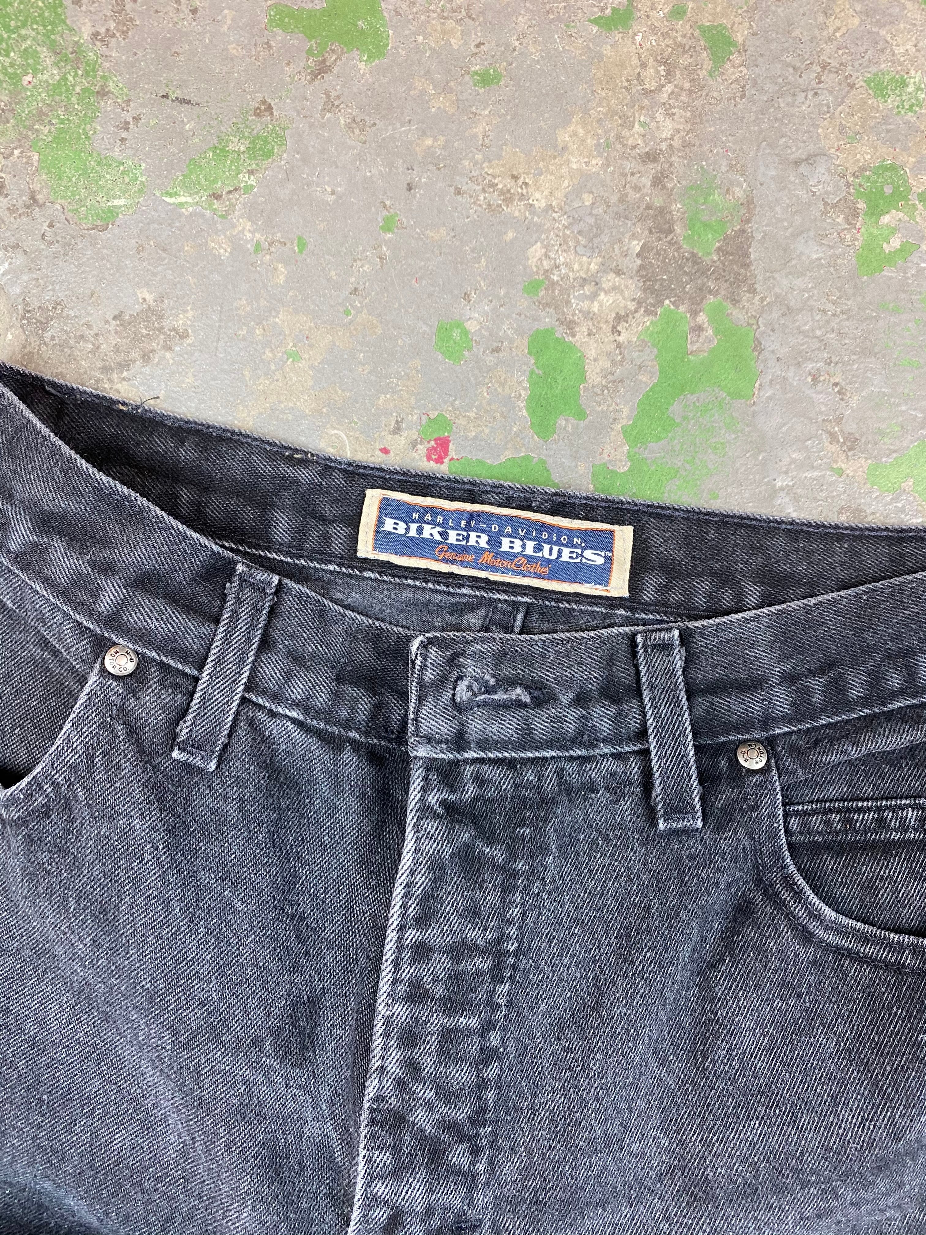 90s straight leg Harley denim pants