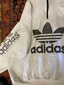 Vintage Front And Back Adidas Equipment Crewneck - M