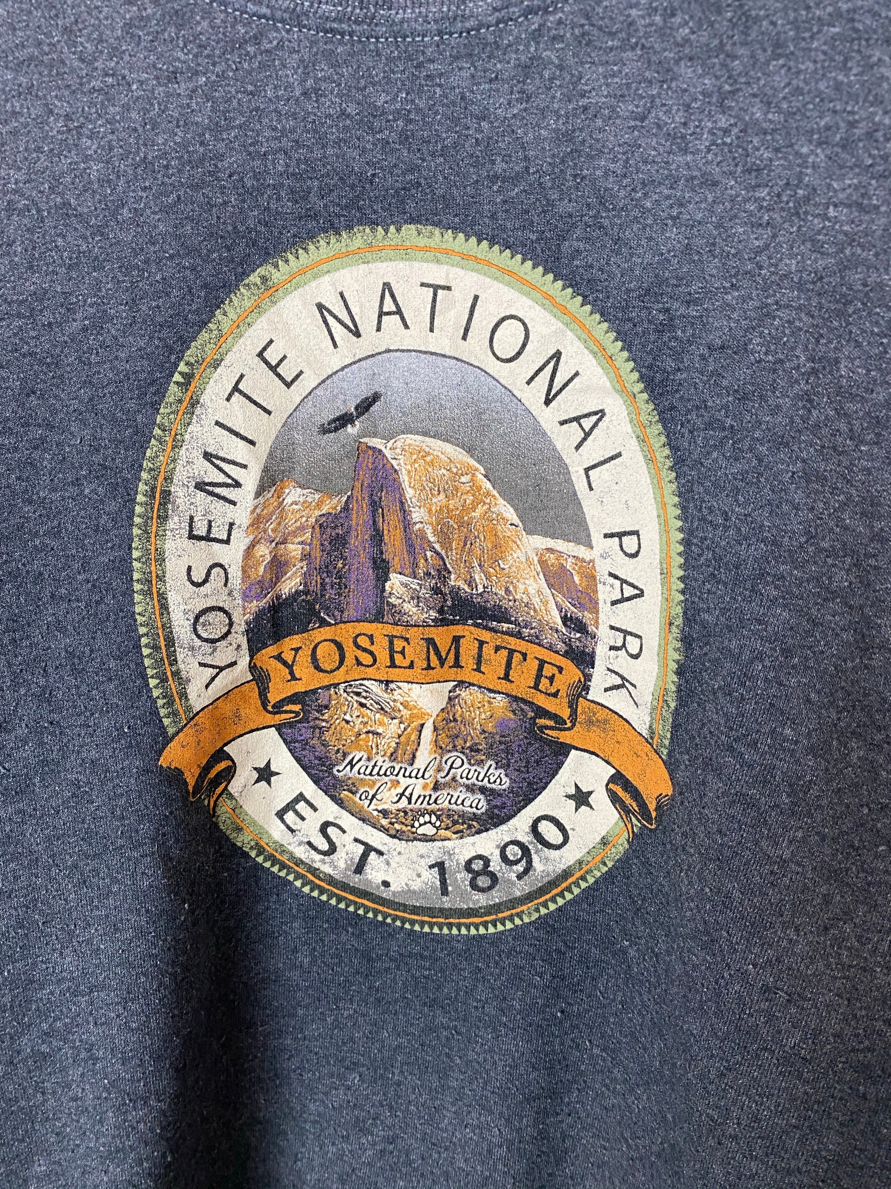 Vintage Yellow Stone National Park Crewneck - L