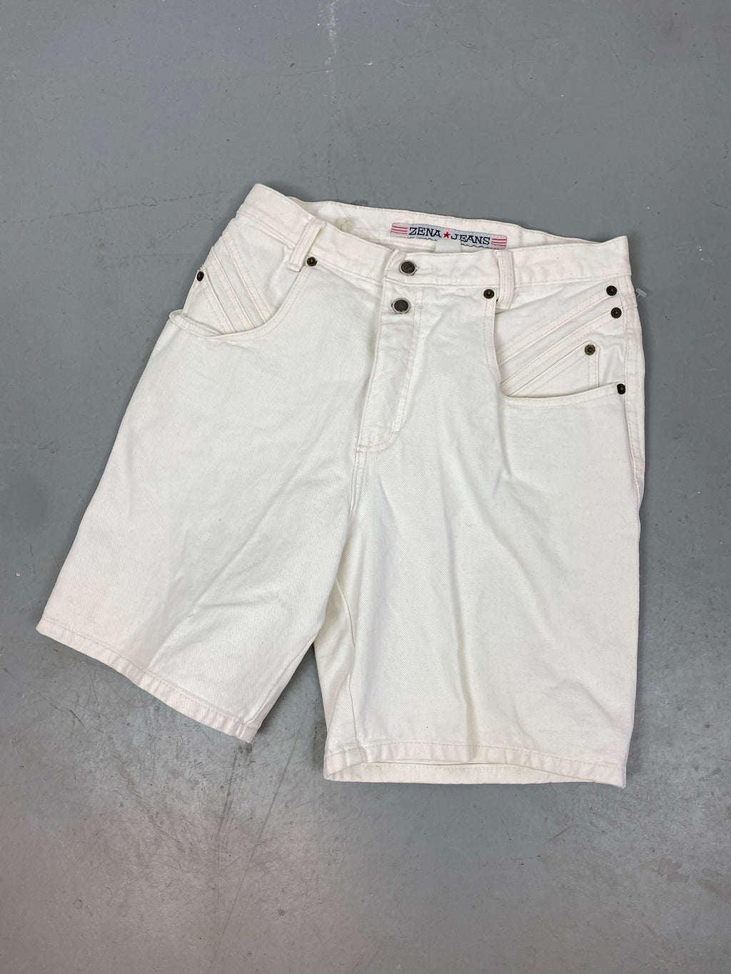 90s high waisted Zena denim shorts