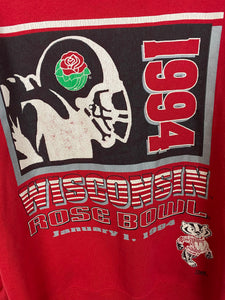 1994 Wisconsin Rose Bowl crewneck - S
