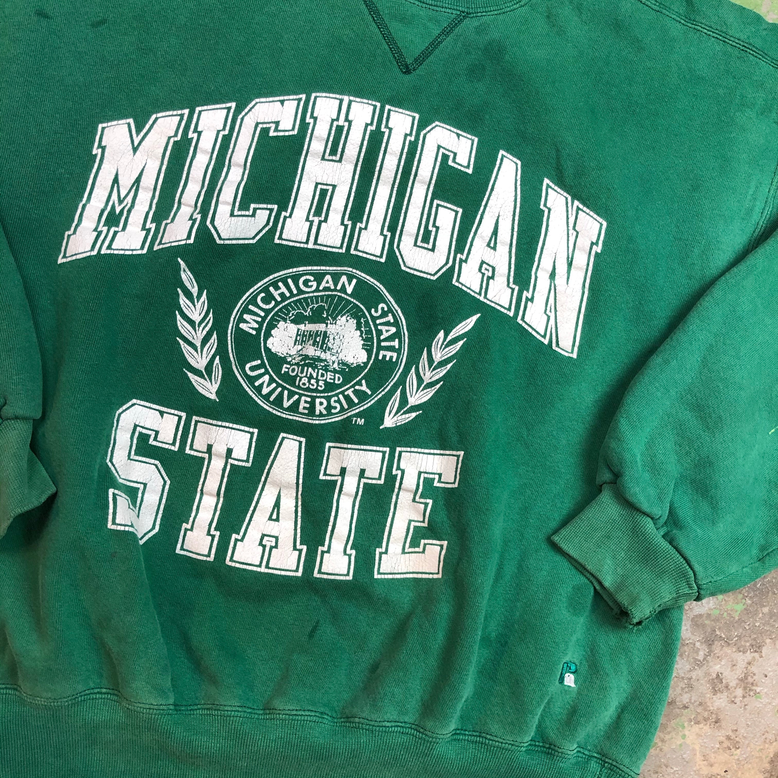 90s Michigan state Crewneck