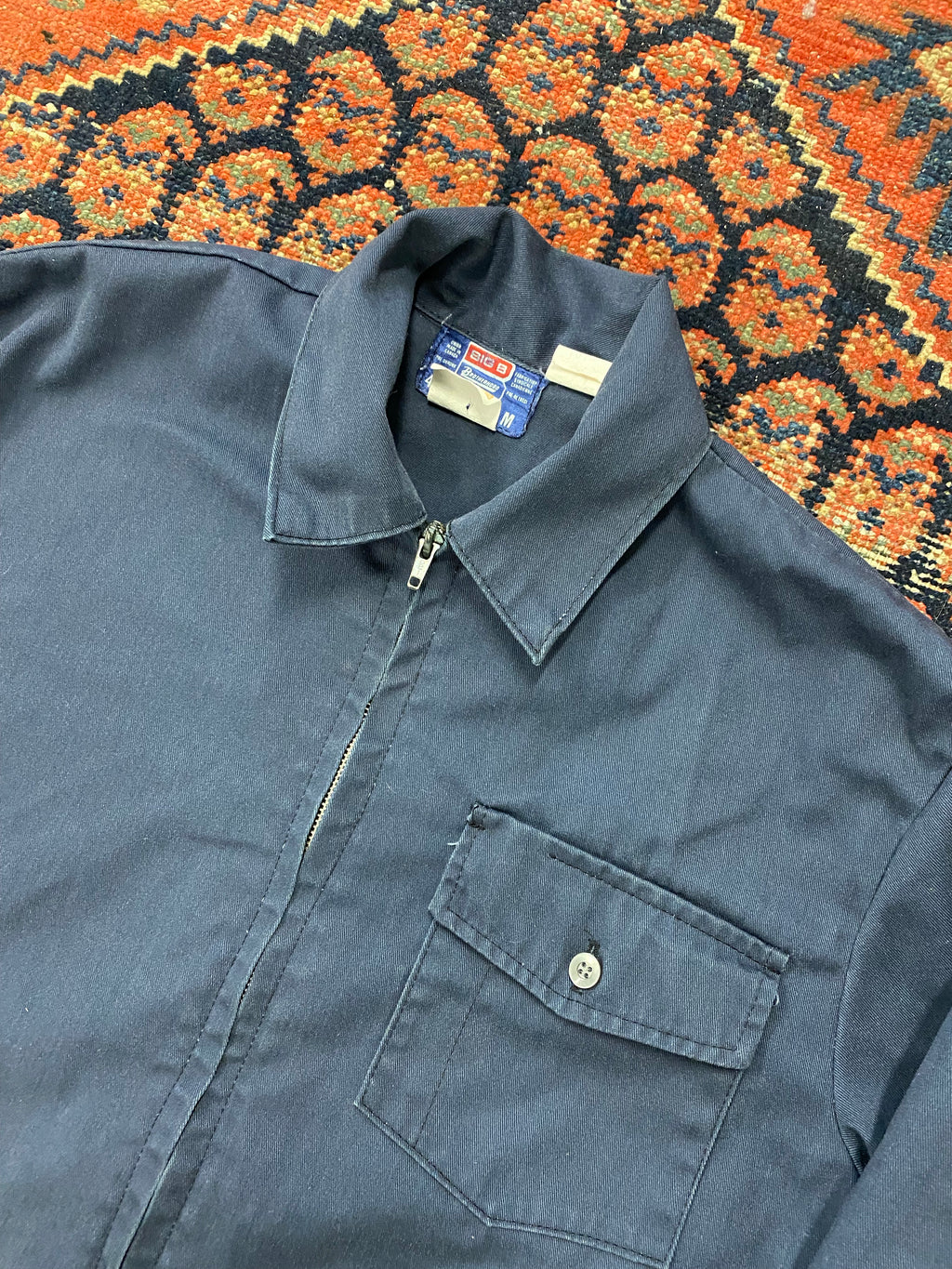 Vintage Zippered Work Jacket - S