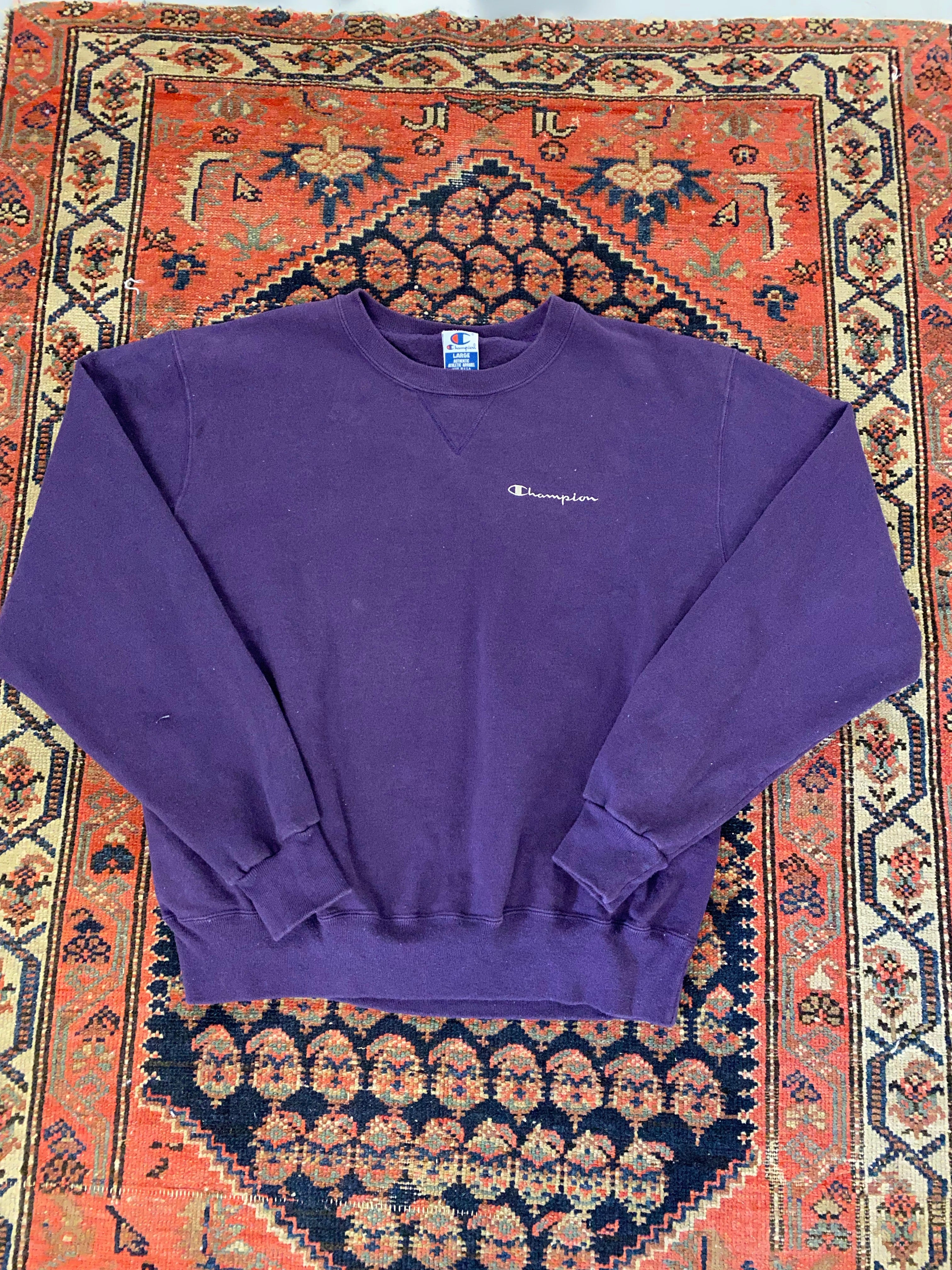 Vintage Champion Script Crewneck - M/L