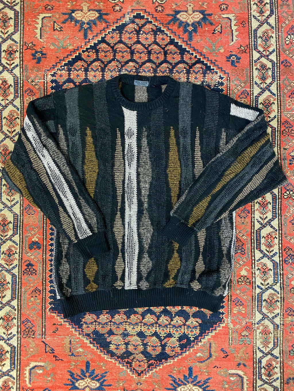 90s Knit Sweater - L