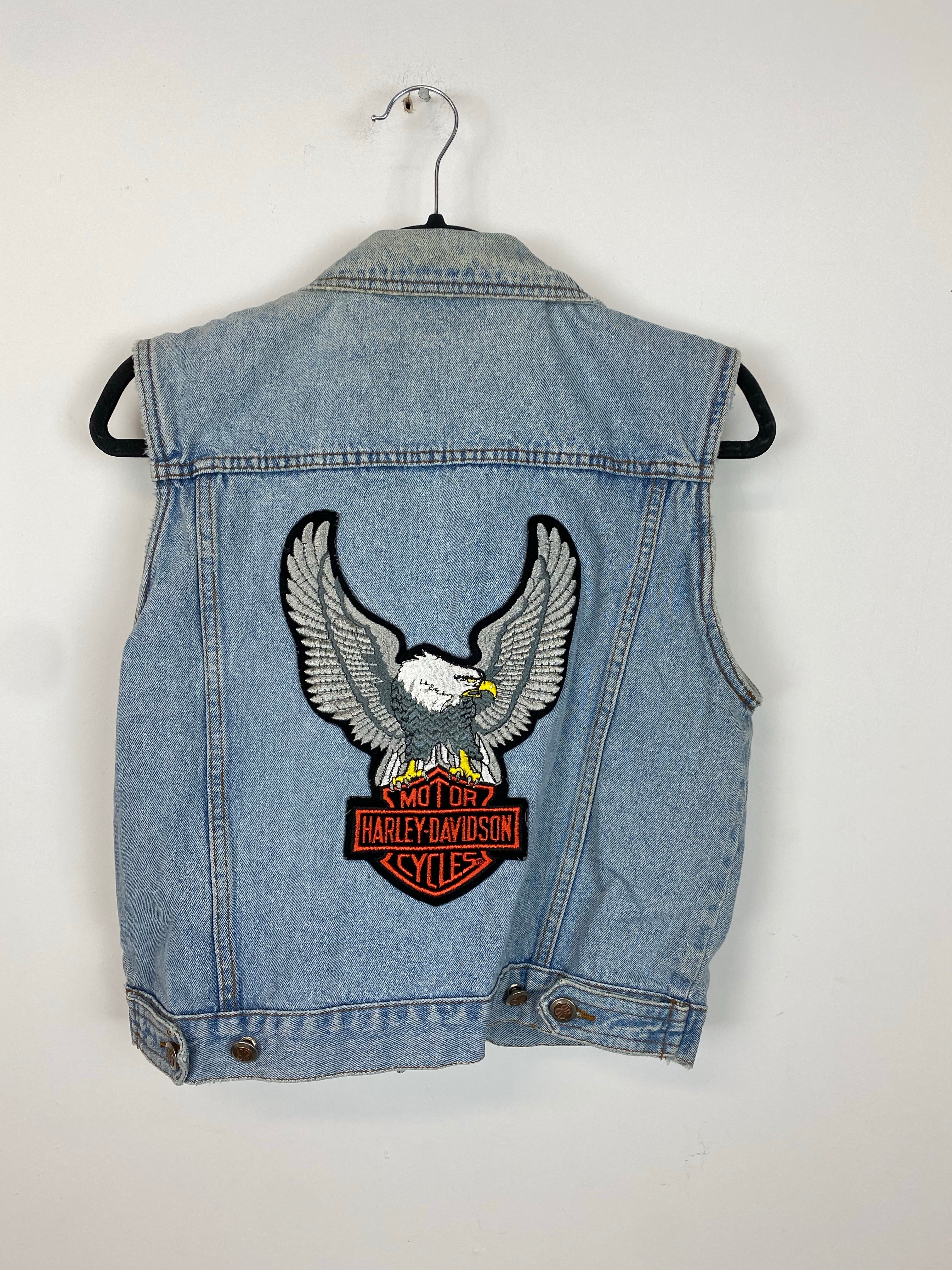 90s Harley Davidson vest - Women’s M