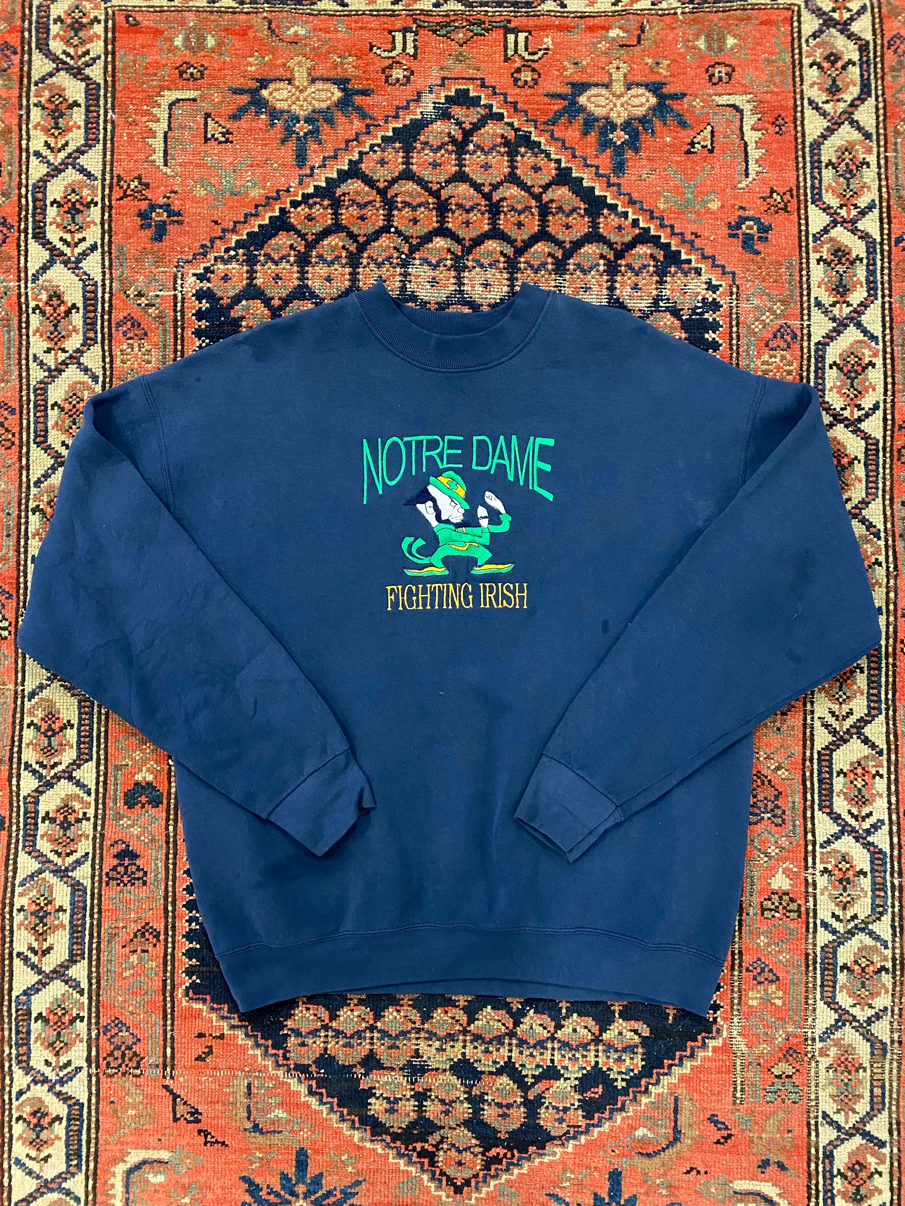 Vintage Notre Dame Crewneck - M