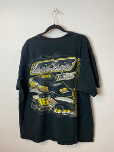 Vintage Front And Back NASCAR T Shirt - L