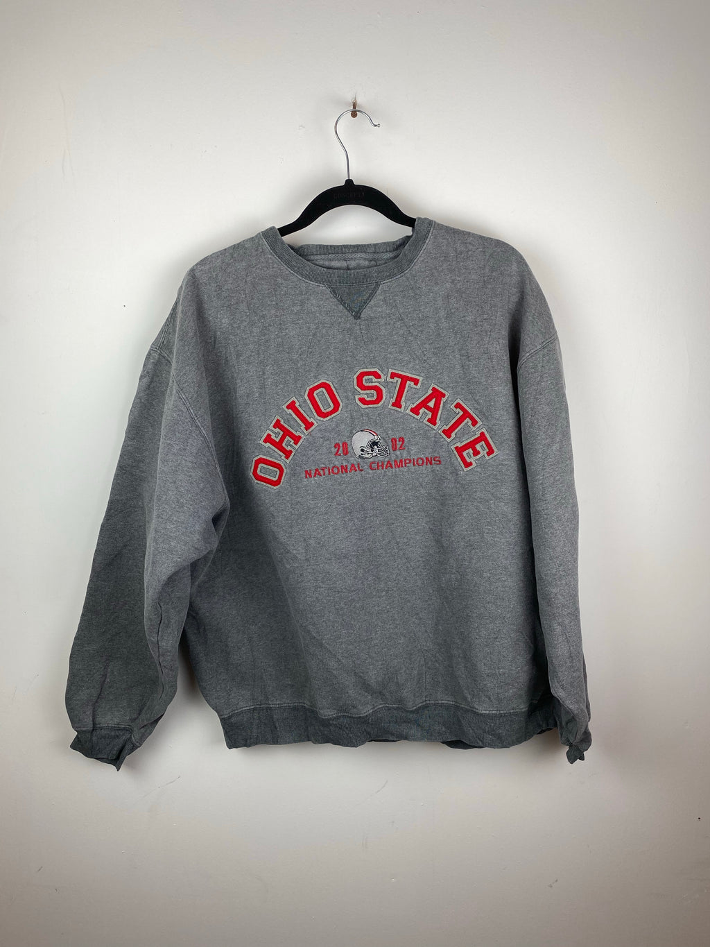 Embroidered Ohio State crewneck