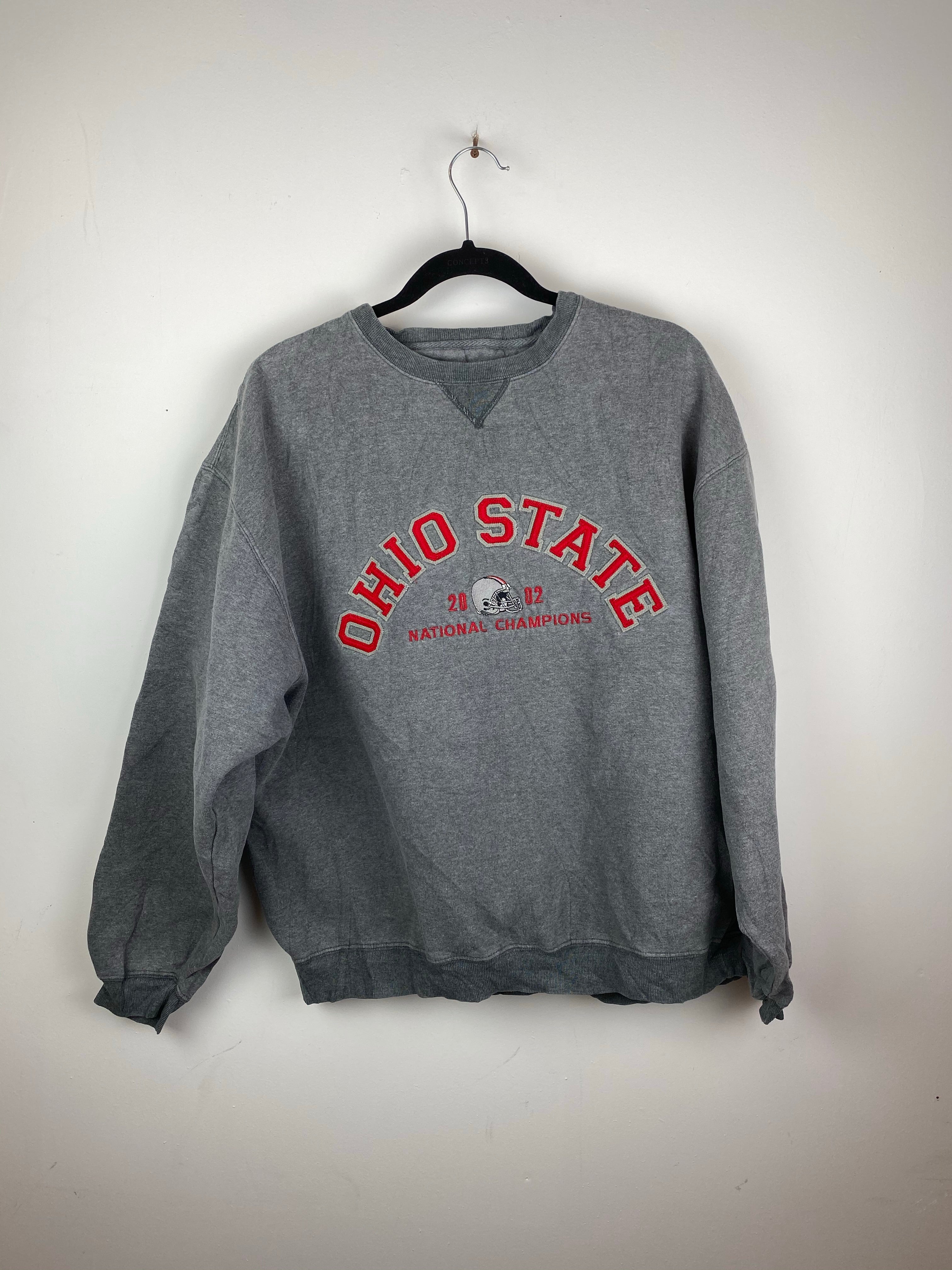 Embroidered Ohio State crewneck