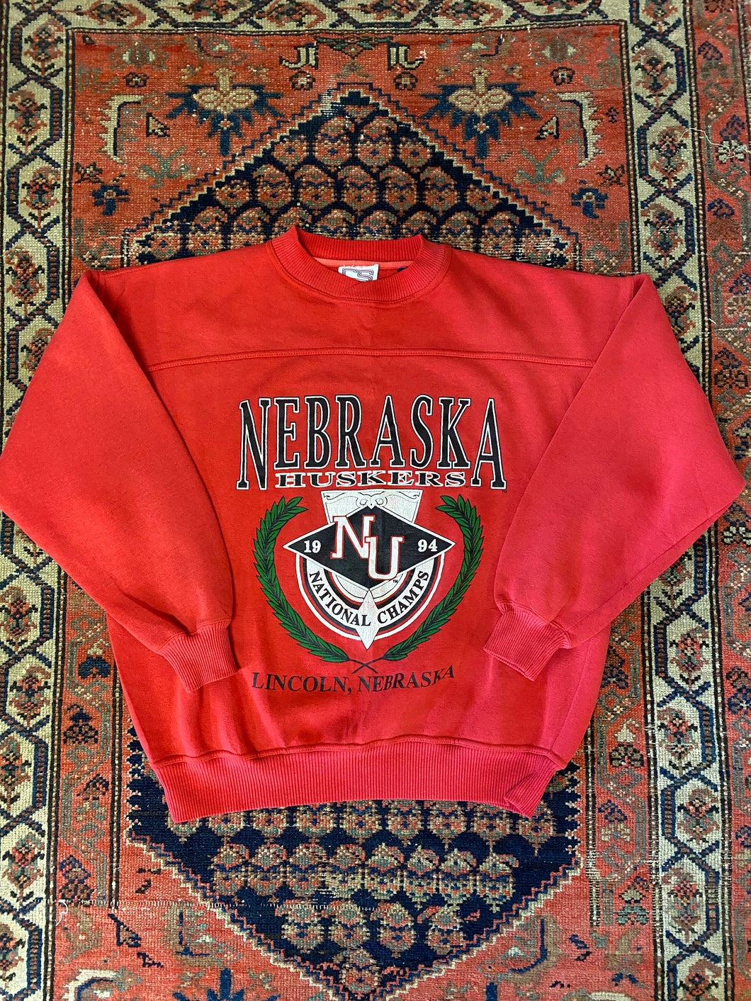 Vintage Nebraska University Crewneck - M