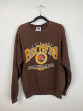 Load image into Gallery viewer, 90s Cleveland Browns crewneck - S/M