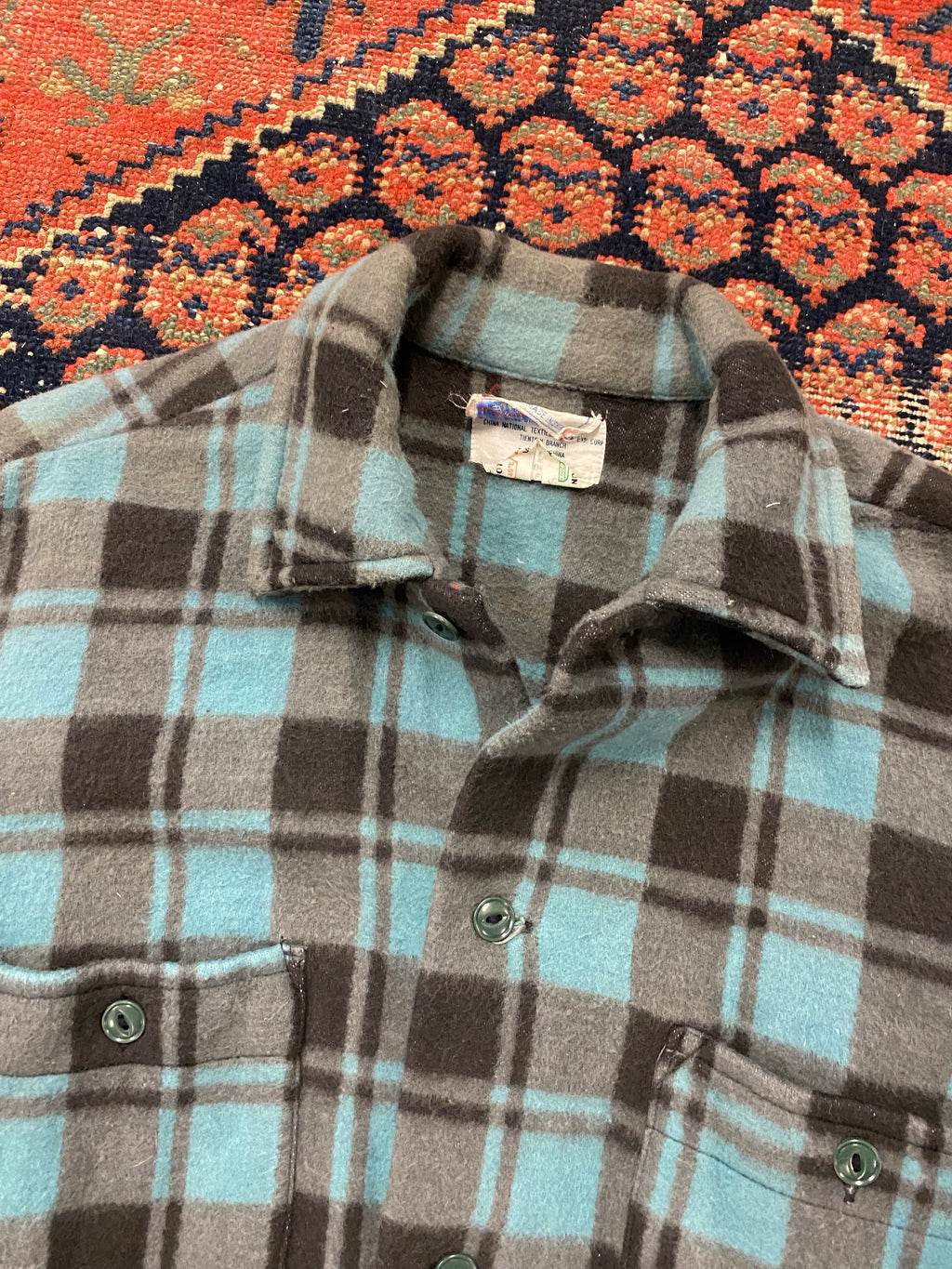 Vintage Plaid Jacket - S