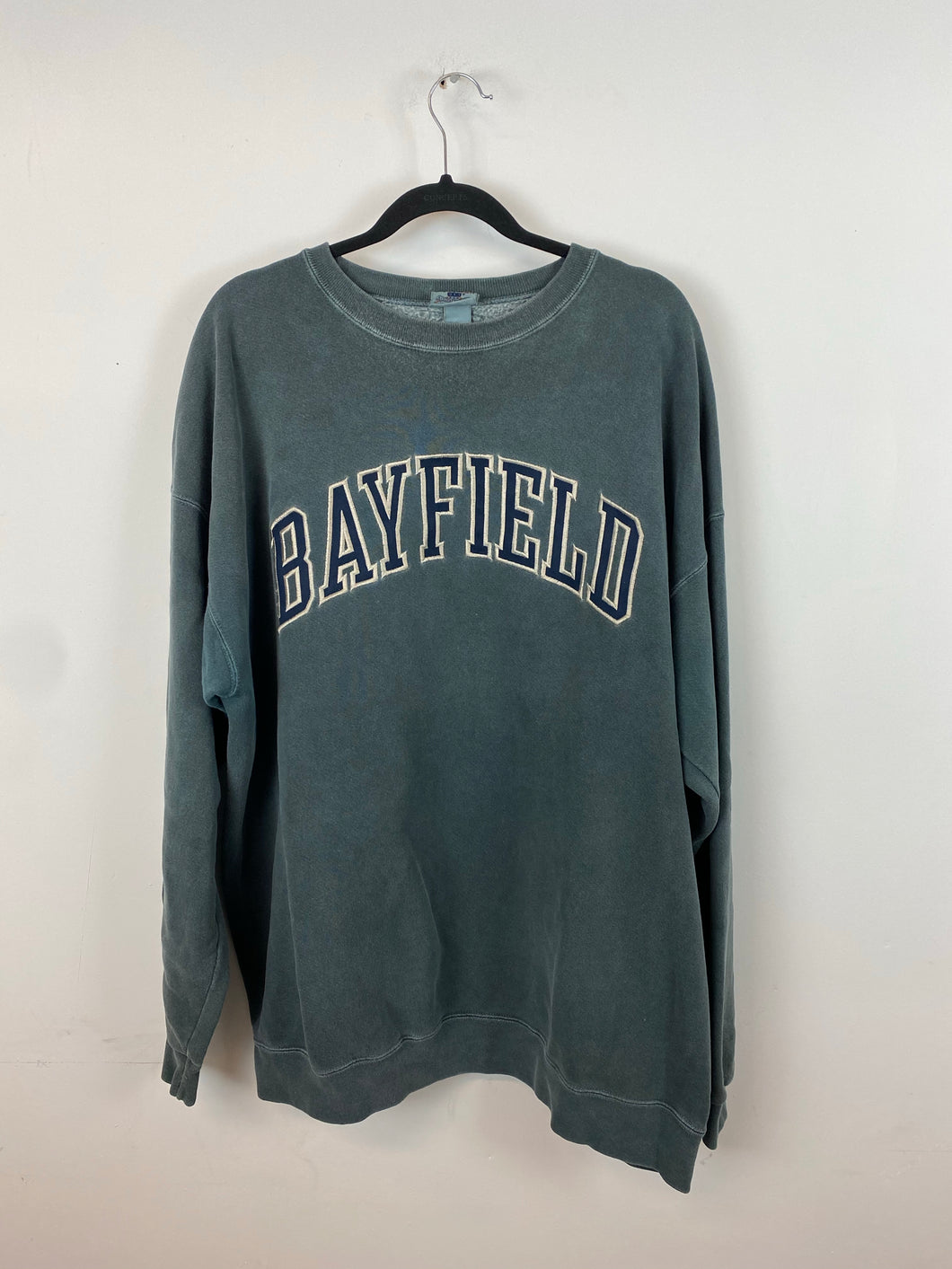 90s stone washed Bayfeild crewneck - XL