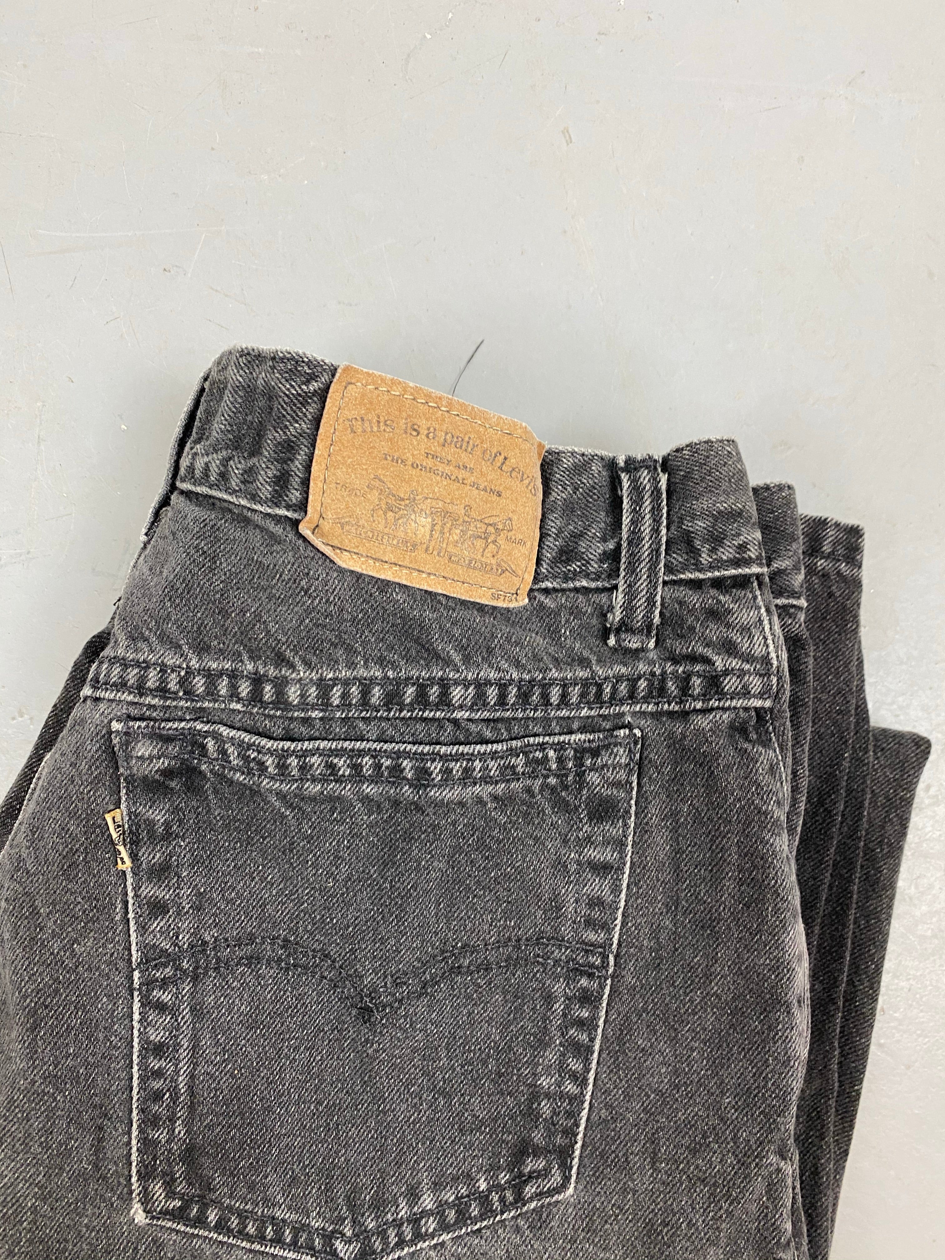 Faded high waisted carrot fit Levi’s