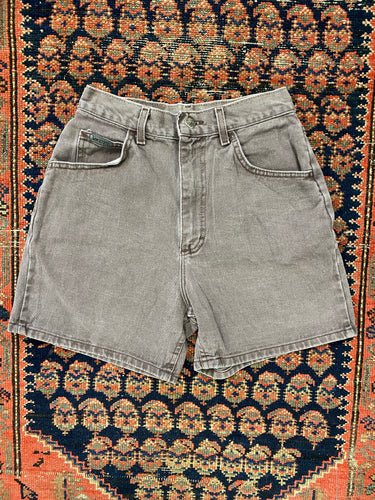 Vintage High Waisted Lee Denim Shorts - 26IN/W