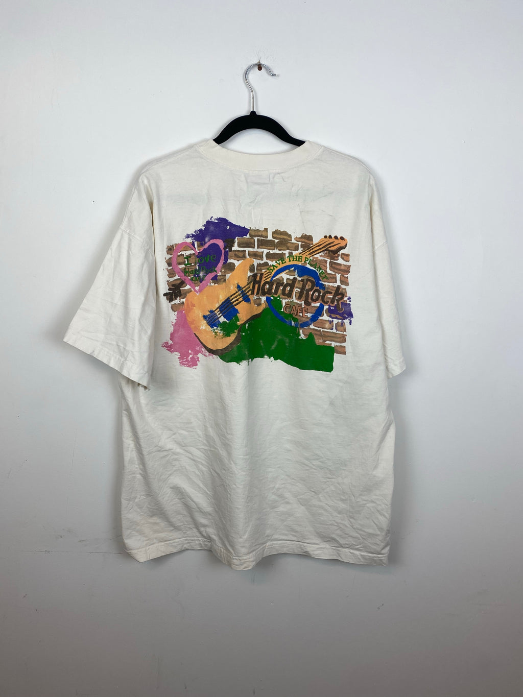 Front and back HardRock Cancun t shirt