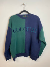 Load image into Gallery viewer, Vintage Colour Blocked Crewneck - S