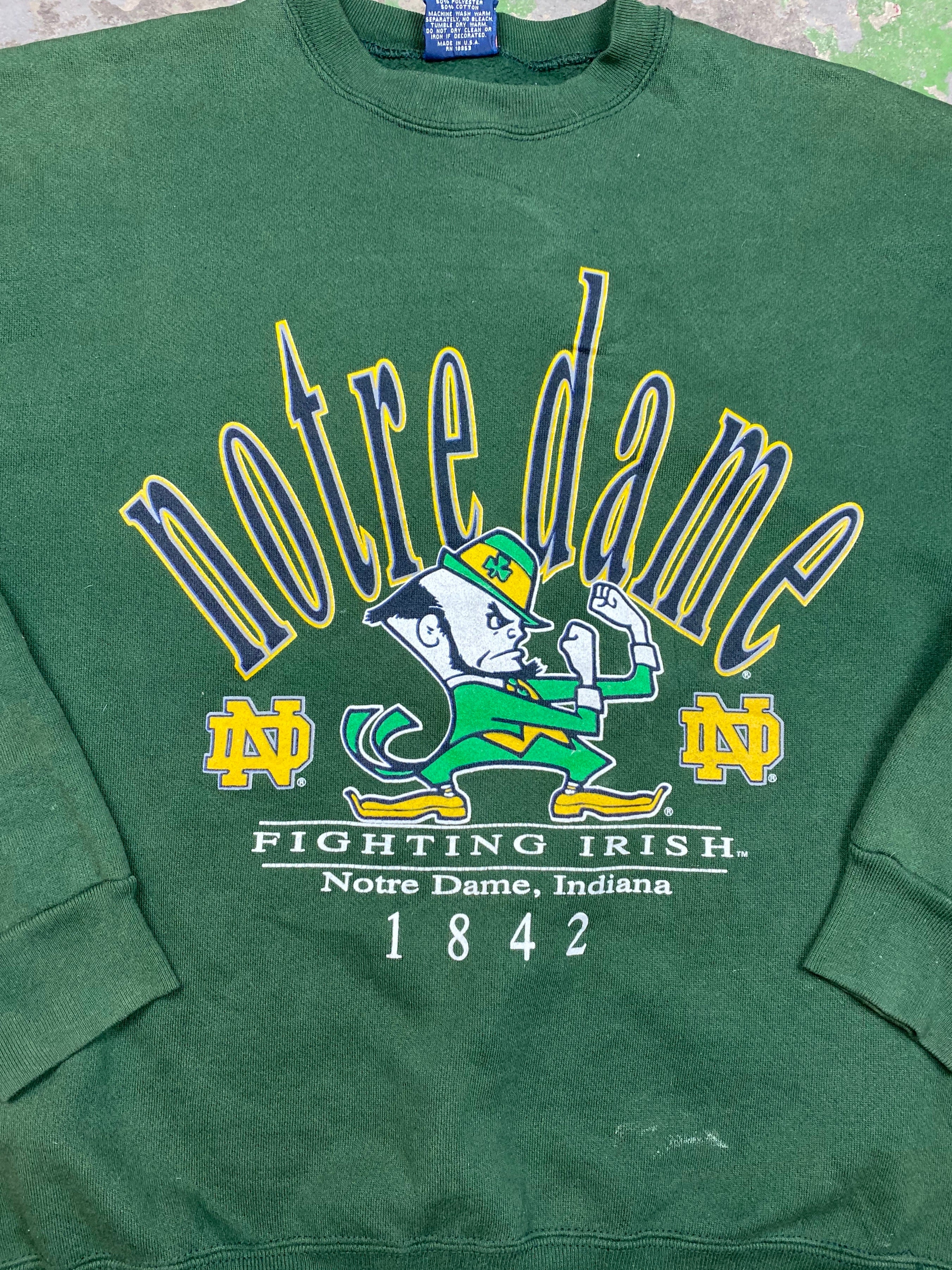 Vintage Notre Dame crewneck