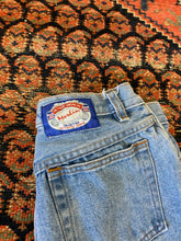 Load image into Gallery viewer, 90s Frayed High Waisted Denim Shorts - 29in