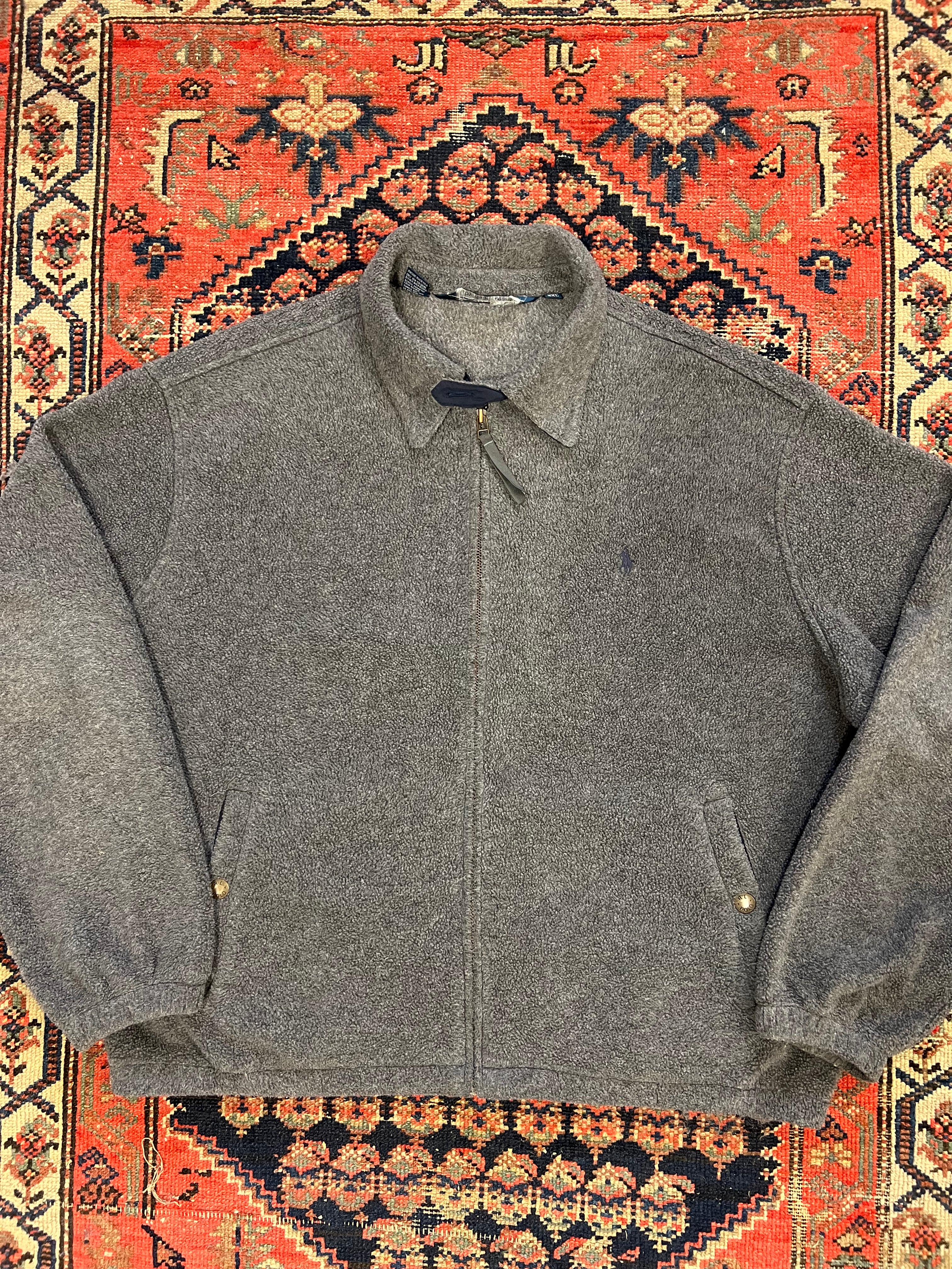 VINTAGE POLO FLEECE - LARGE