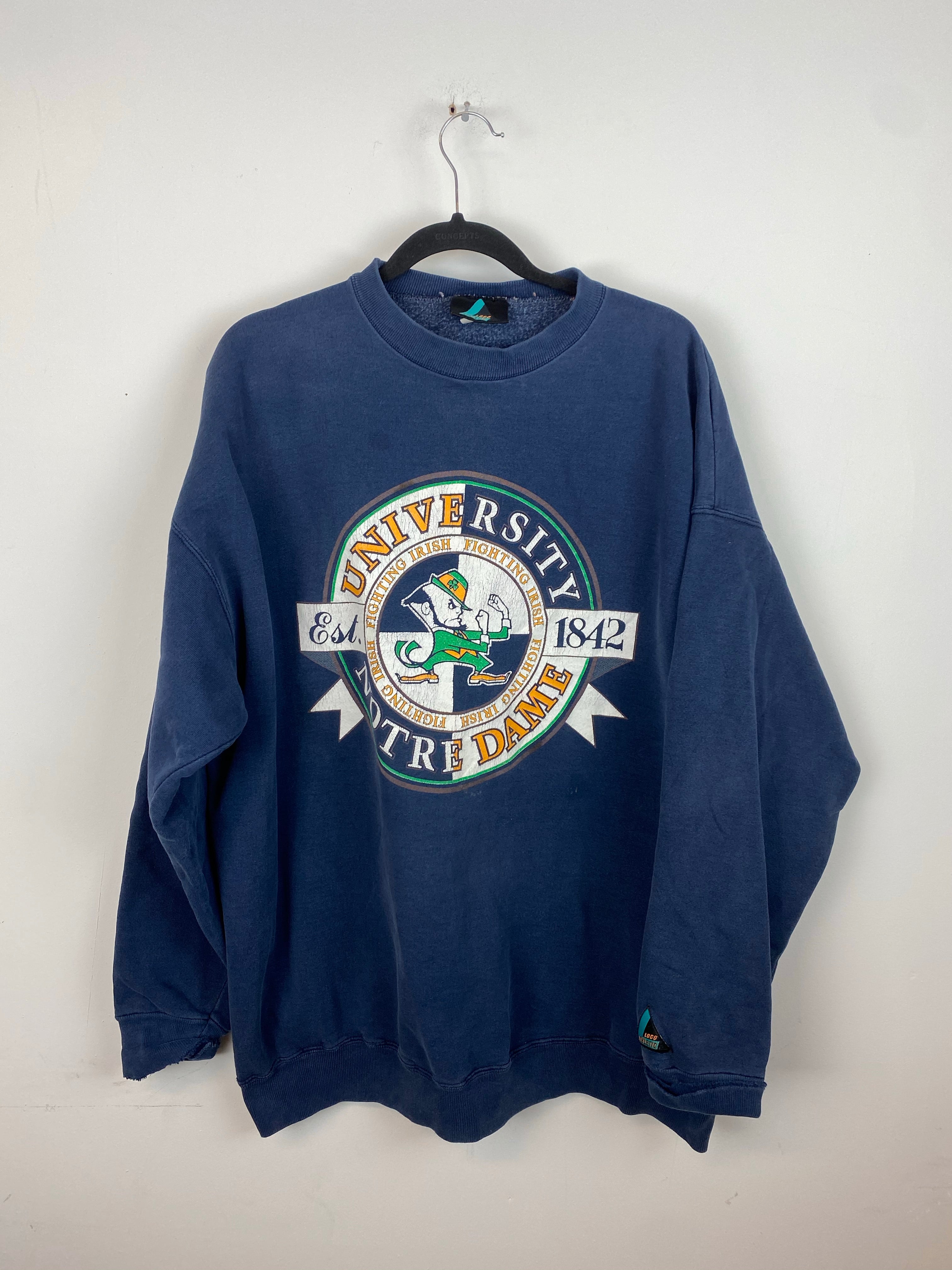 Vintage Notre Dame crewneck - XL/XXL