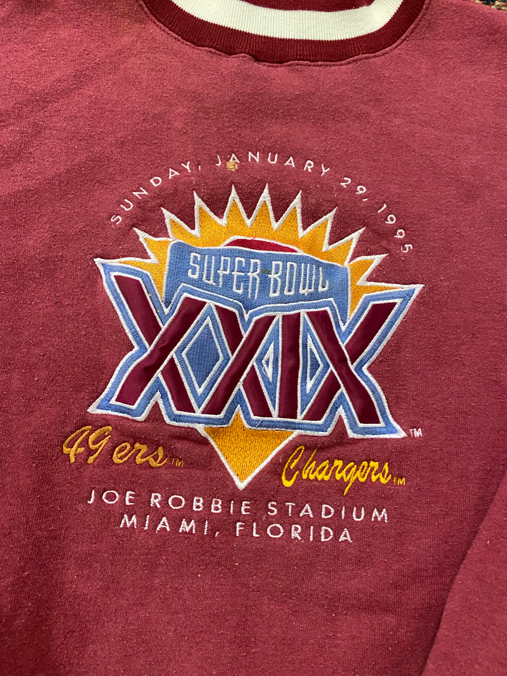 1995 Super Bowl Crewneck - M