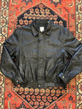 VINTAGE LEATHER JACKET - MEDIUM