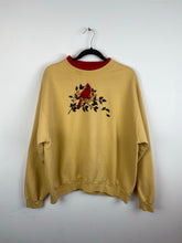 Load image into Gallery viewer, Embroidered bird crewneck