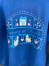 Load image into Gallery viewer, Country at heart collared crewneck