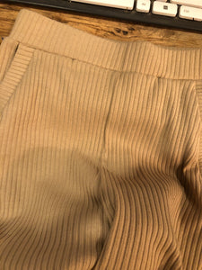 Tanned Pleated Pants
