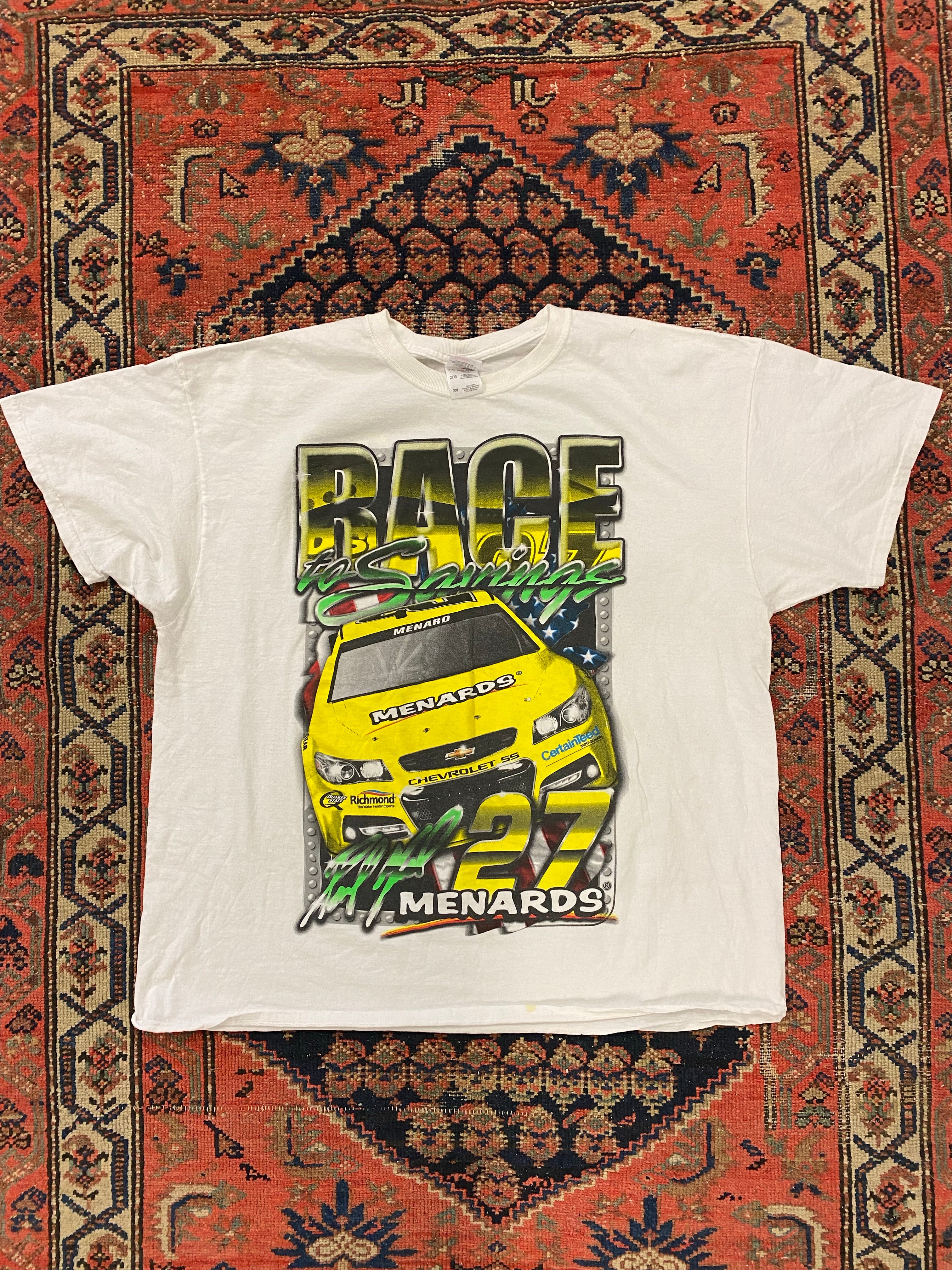 Vintage Racing T Shirt - L