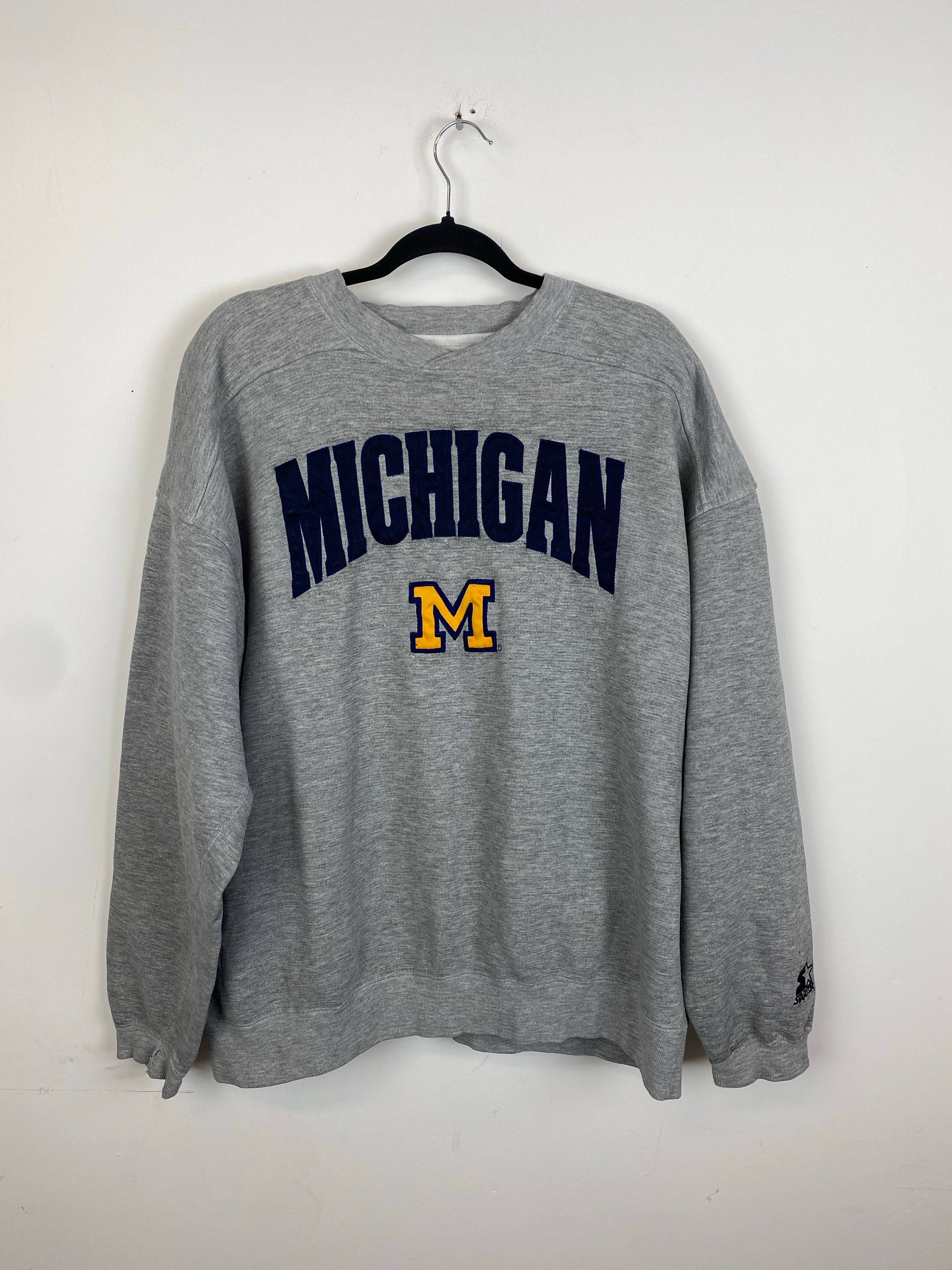 90s Michigan Starter crewneck - L