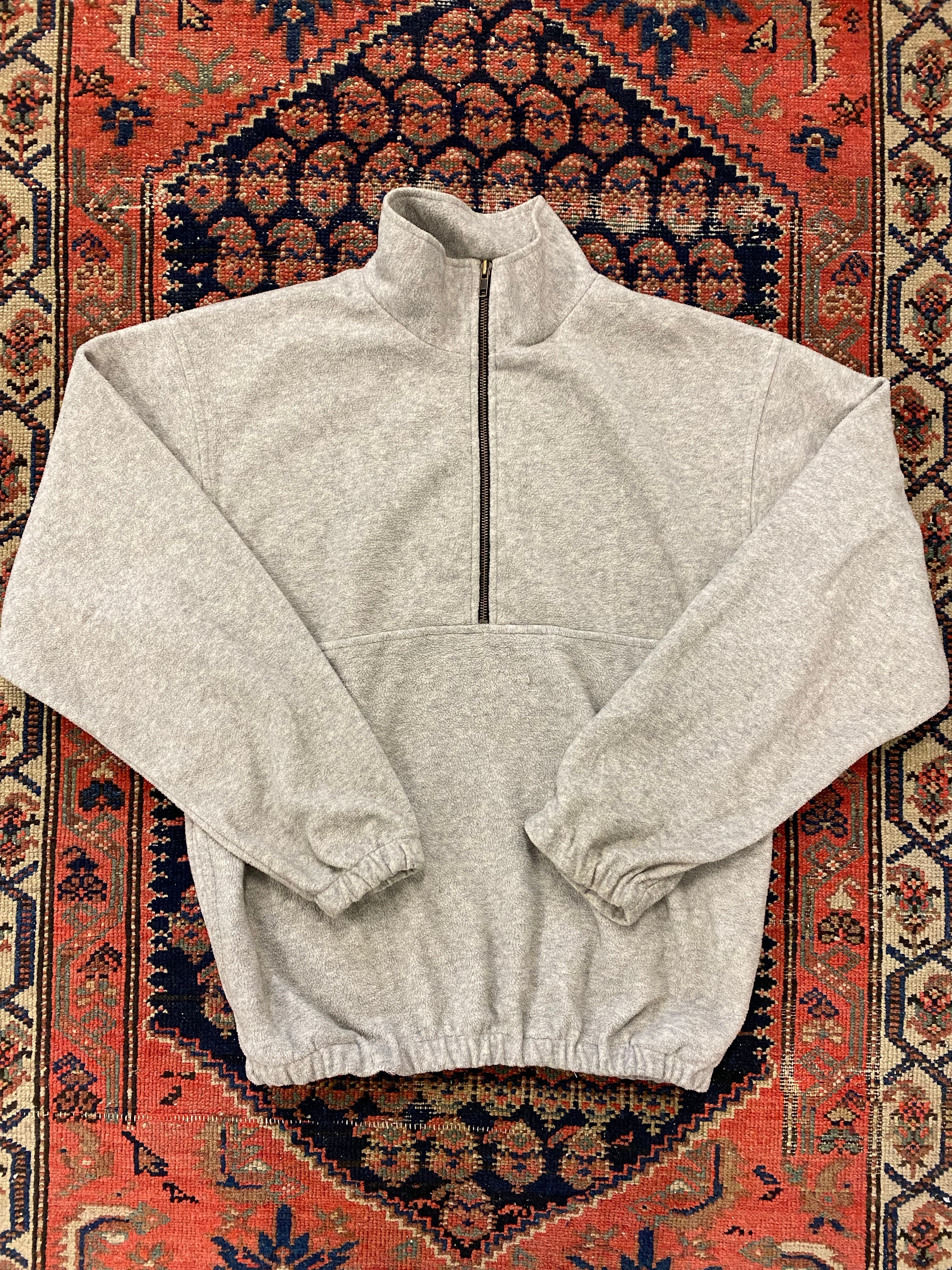 Vintage Quarter Zip Fleece - L