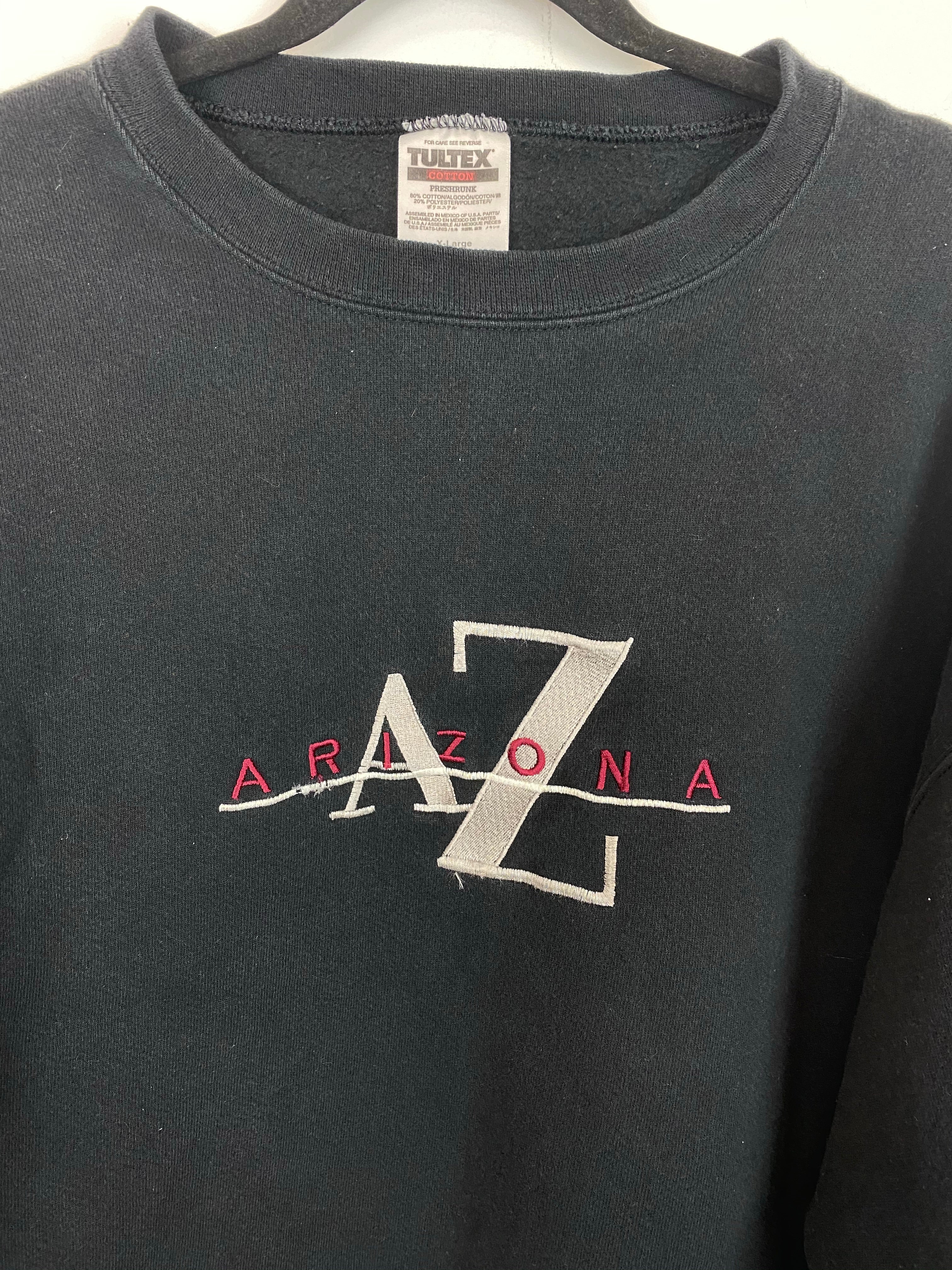 90s embroidered Arizona crewneck - L