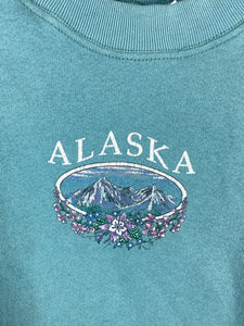 Vintage Alaska landscape crewneck