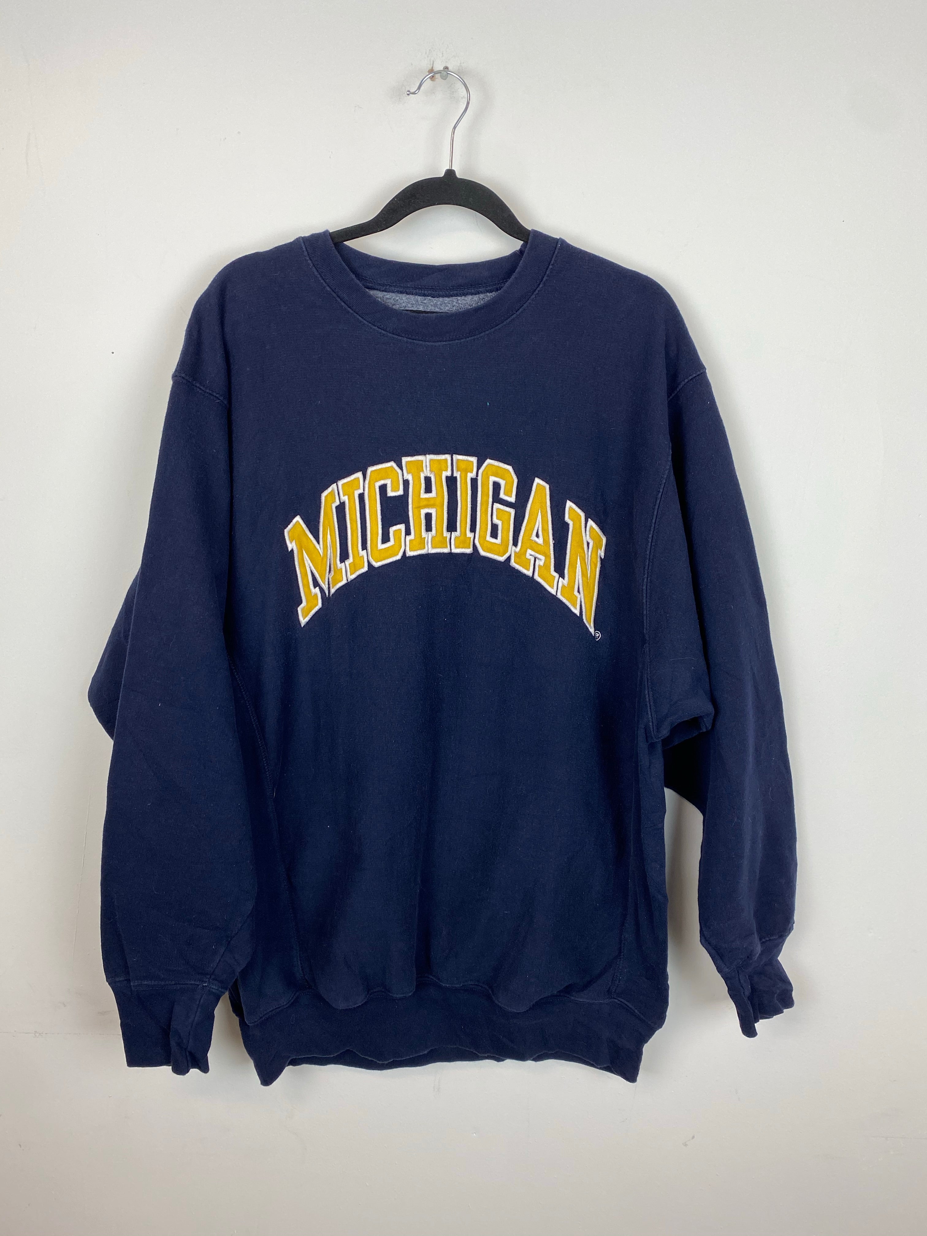 90s heavy weight Michigan crewneck - XL