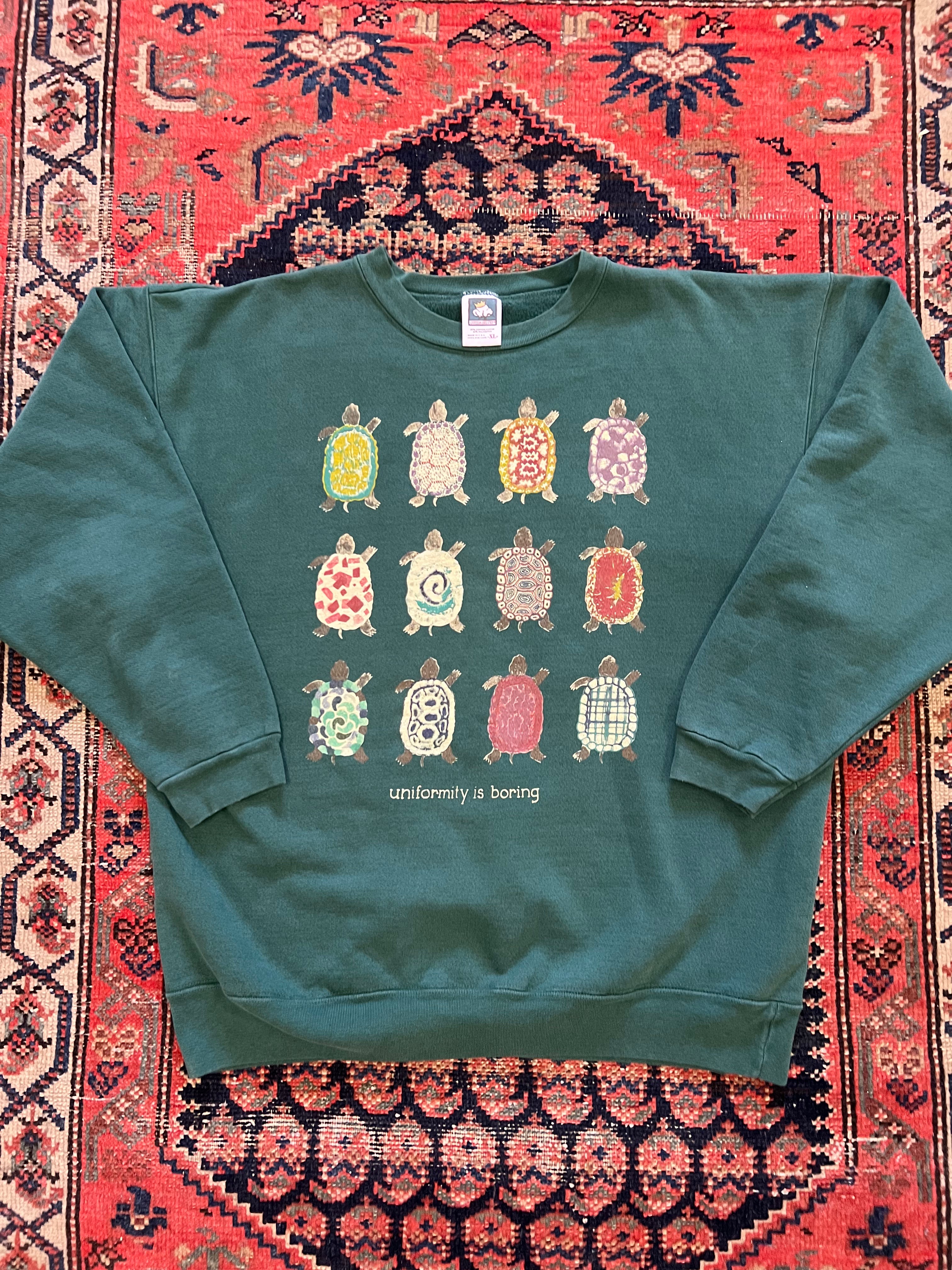 VINTAGE TURTLE CREWNECK - S/M