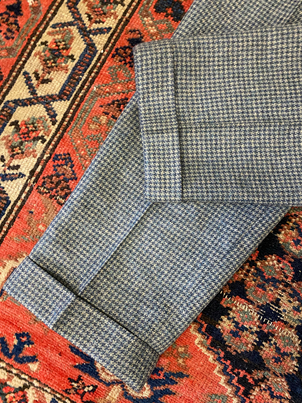 Vintage High Waisted Wool Trousers - 29inches